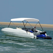 Tenda bimini s 2 luka bijela 180 x 150 x 110 cm