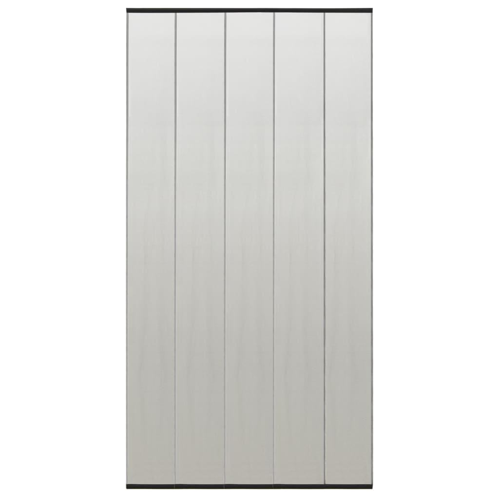 Zastor protiv insekata s 5-dijelnom mrežom crni 120 x 240 cm