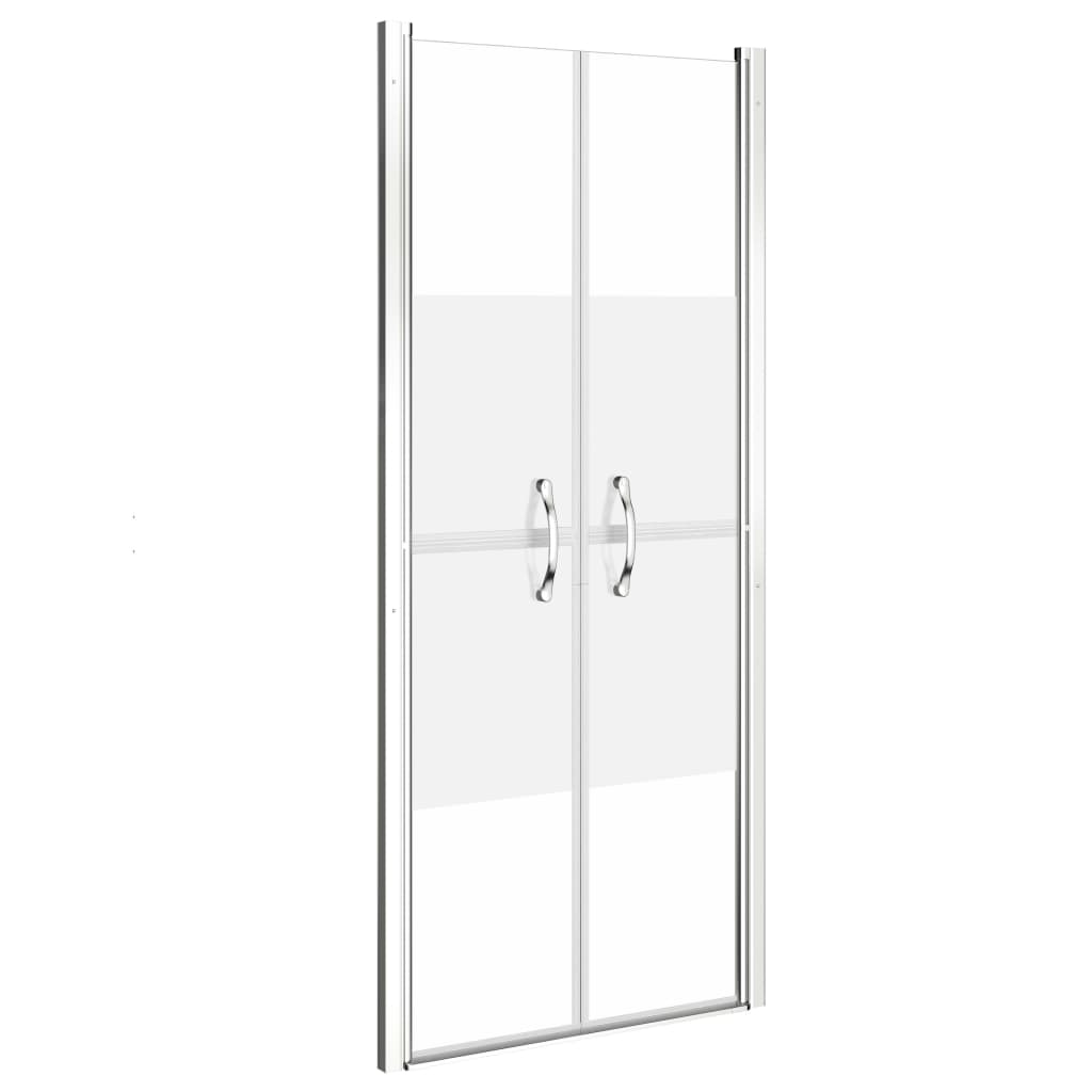 Vrata za tuš-kabinu napola matirana ESG 86 x 190 cm