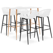 5-dijelni barski set bijeli