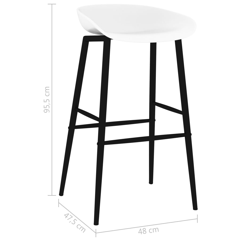 5-dijelni barski set bijeli