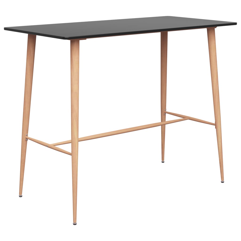 7-dijelni barski set crno-bijeli