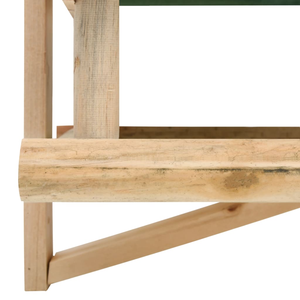 Hranilica za ptice od masivnog drva 35 x 29,5 x 21 cm