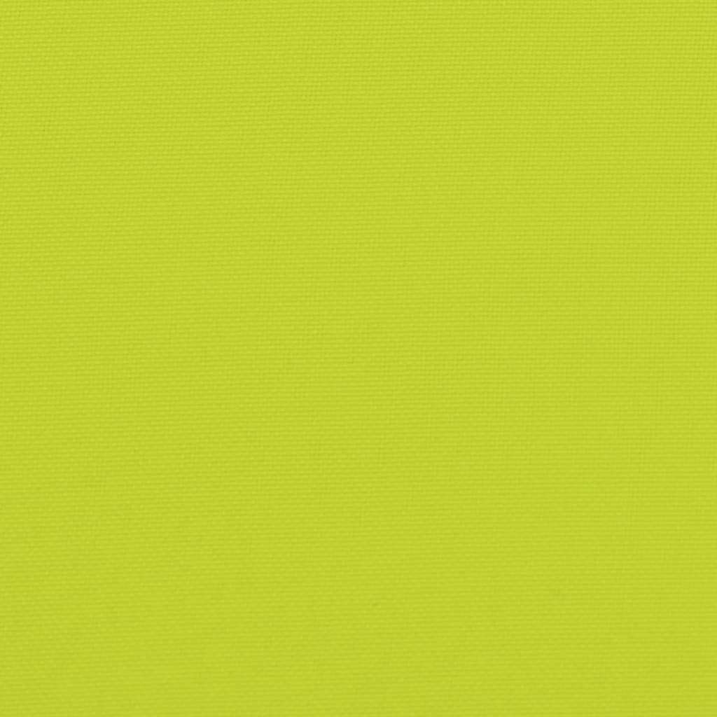 Jastuk za vrtnu klupu jarkozeleni 100x(50+50)x7 cm od tkanine