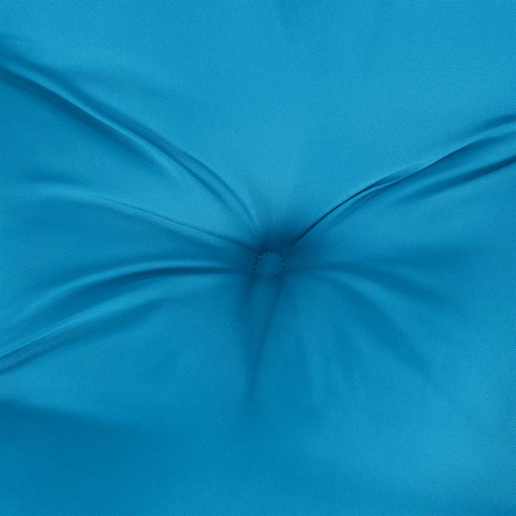 Jastuk za vrtnu klupu svjetloplavi 150x(50+50)x7 cm od tkanine