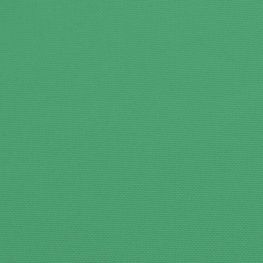 Jastuk za vrtnu klupu zeleni 150x(50+50)x7 cm od tkanine Oxford
