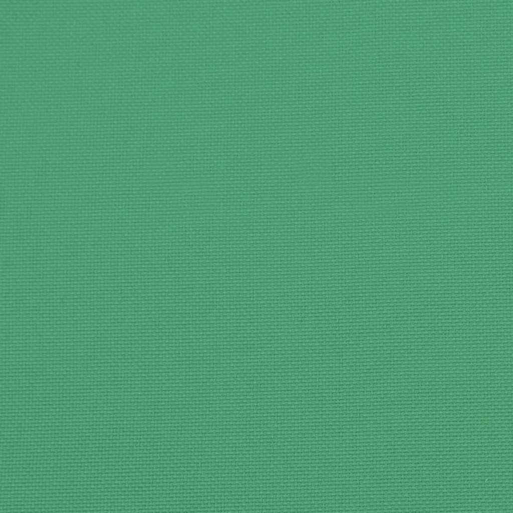 Jastuk za vrtnu klupu zeleni 200x(50+50)x7 cm od tkanine Oxford