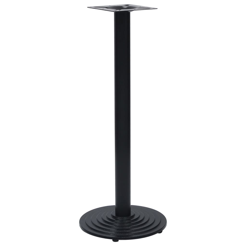 Noga za stol za bistro crna Ø43x107 cm Lijevano željezo