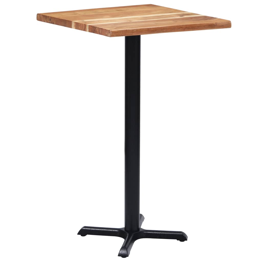 Noga za bistro stol crna 56 x 56 x 107 cm od lijevanog željeza