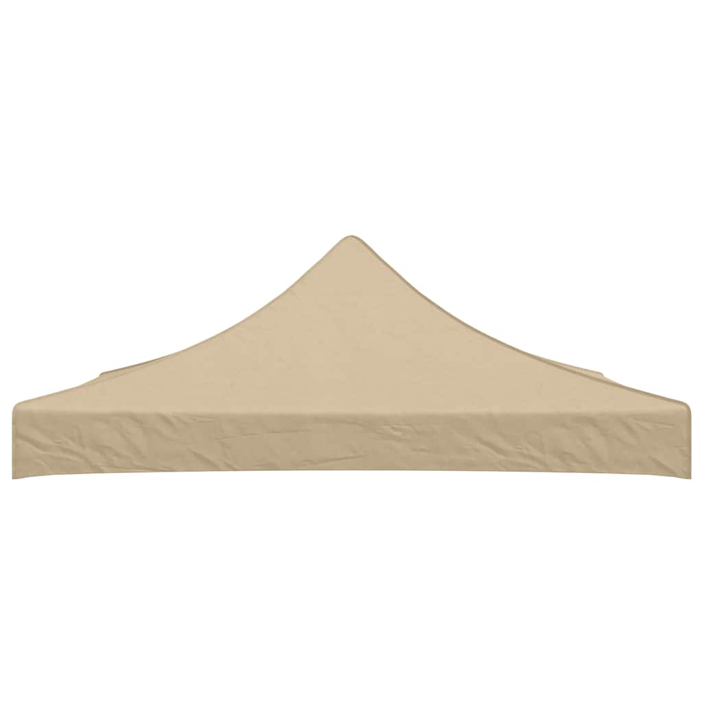 Krov za šator za zabave 3 x 3 m bež 270 g/m²