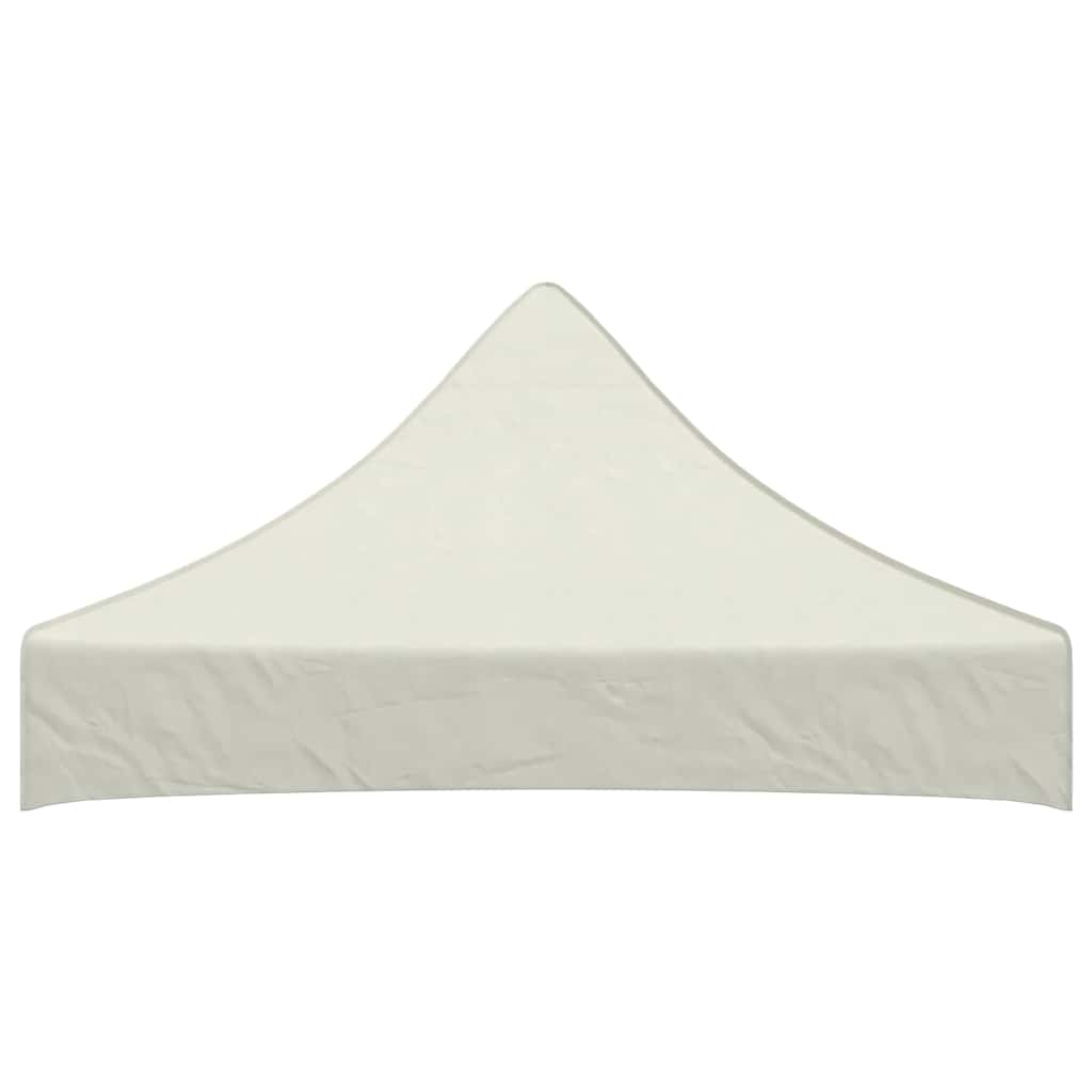 Krov za šator za zabave 2 x 2 m krem 270 g/m²