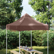Krov za šator za zabave 2 x 2 m smeđi 270 g/m²
