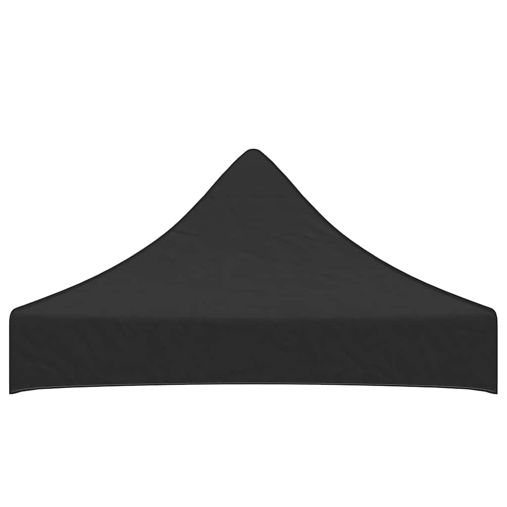 Krov za šator za zabave 2 x 2 m crni 270 g/m²
