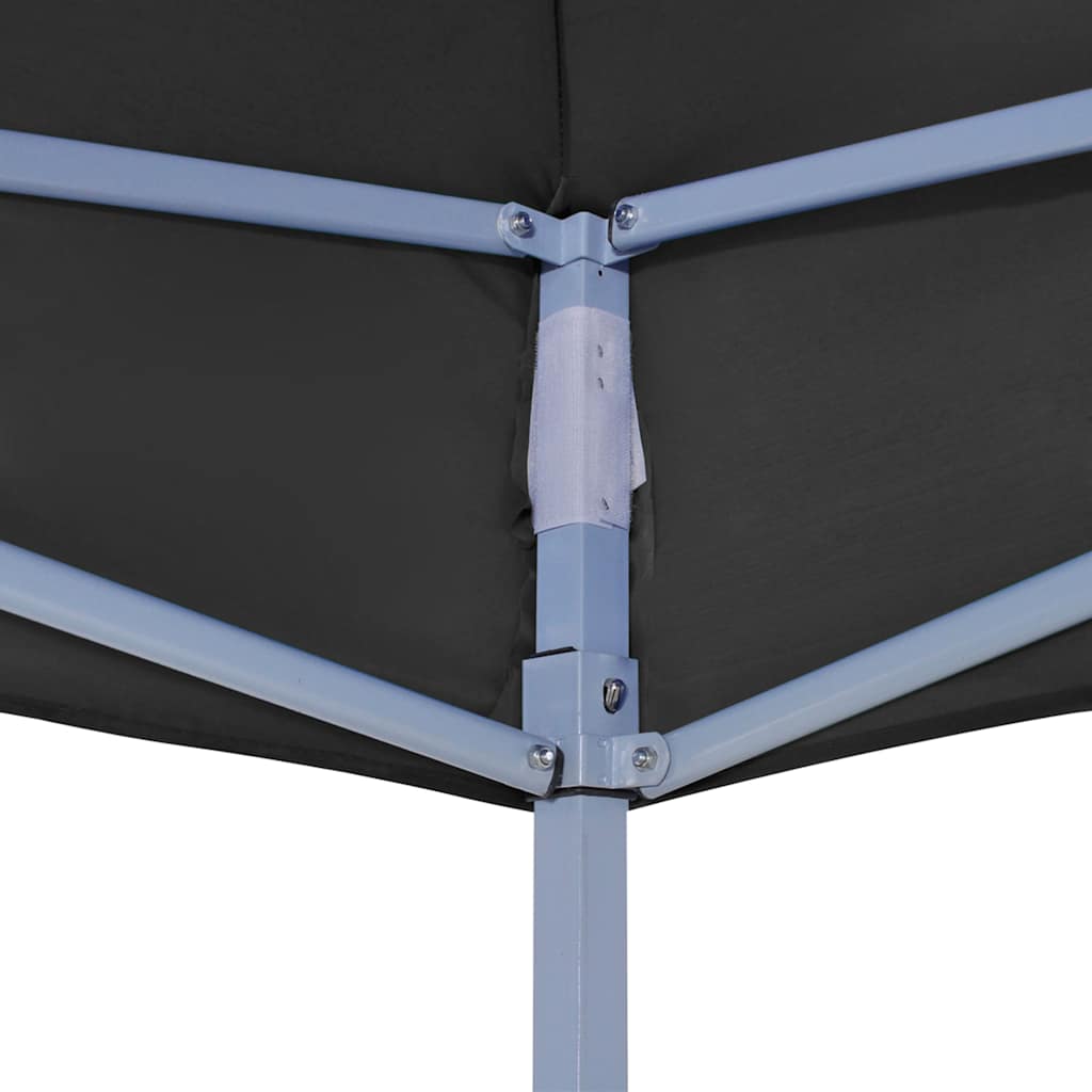 Krov za šator za zabave 2 x 2 m crni 270 g/m²