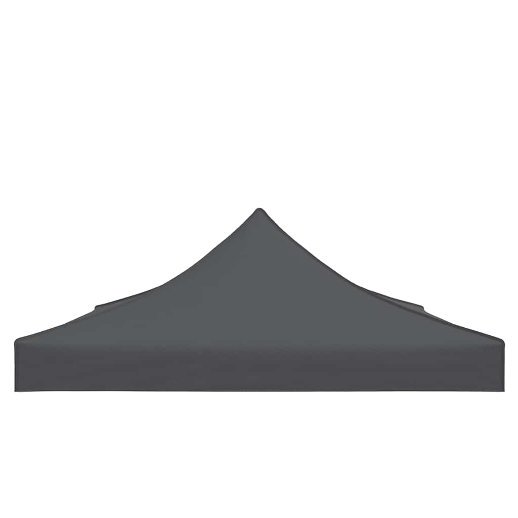 Krov za šator za zabave 4 x 3 m antracit 270 g/m²