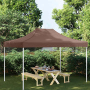 Krov za šator za zabave 4 x 3 m smeđi 270 g/m²