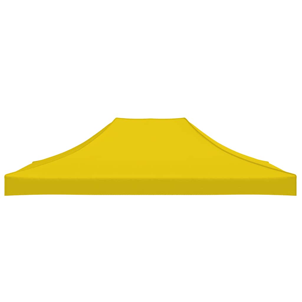 Krov za šator za zabave 4 x 3 m žuti 270 g/m²