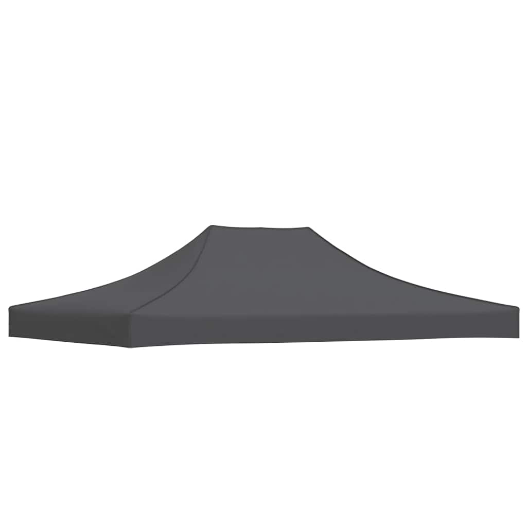 Krov za šator za zabave 4,5 x 3 m antracit 270 g/m²