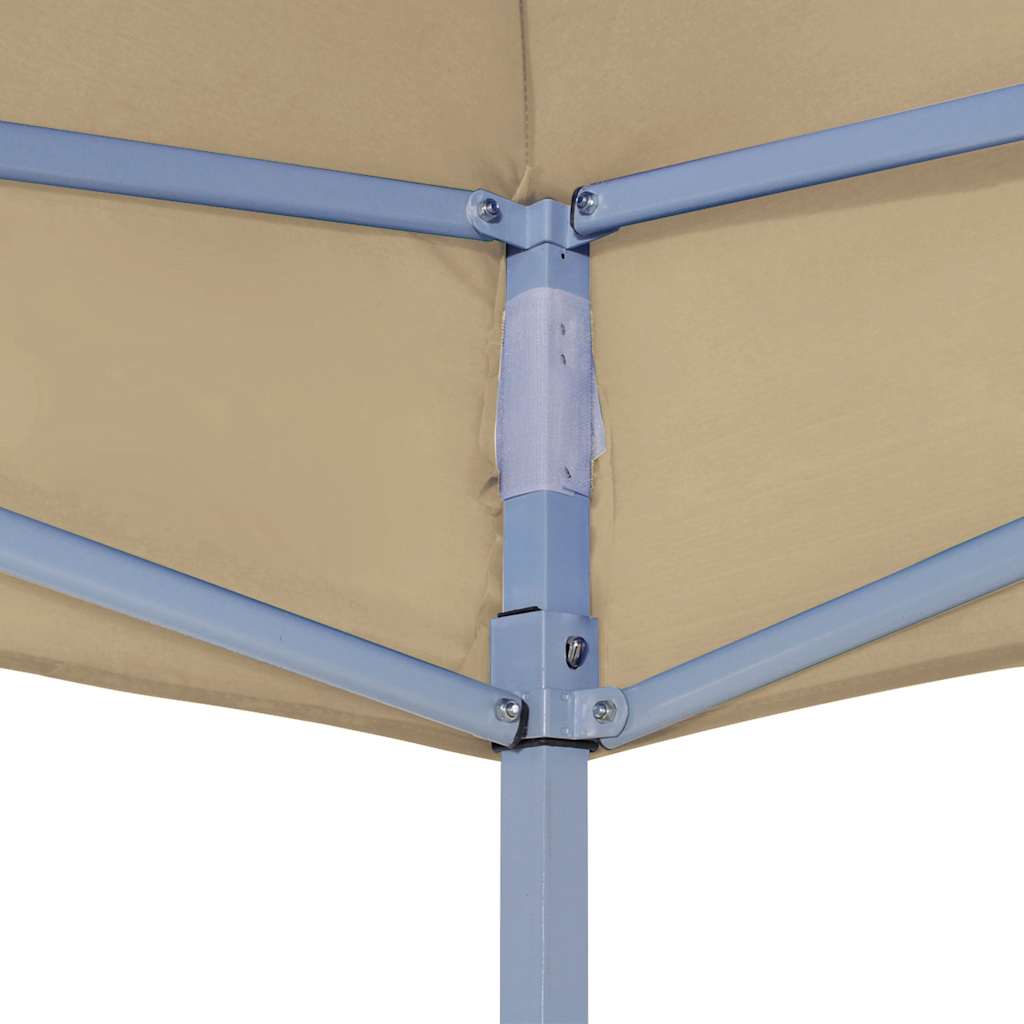 Krov za šator za zabave 4,5 x 3 m bež 270 g/m²