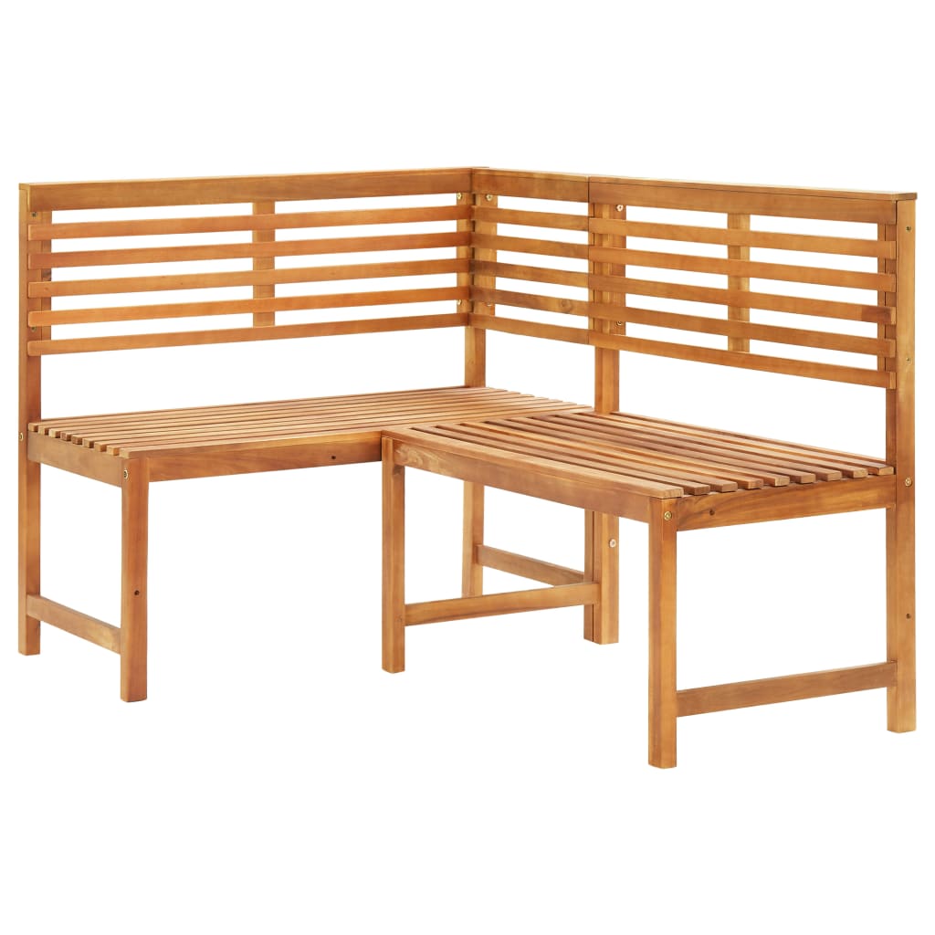 4-dijelni bistro set od masivnog bagremovog drva