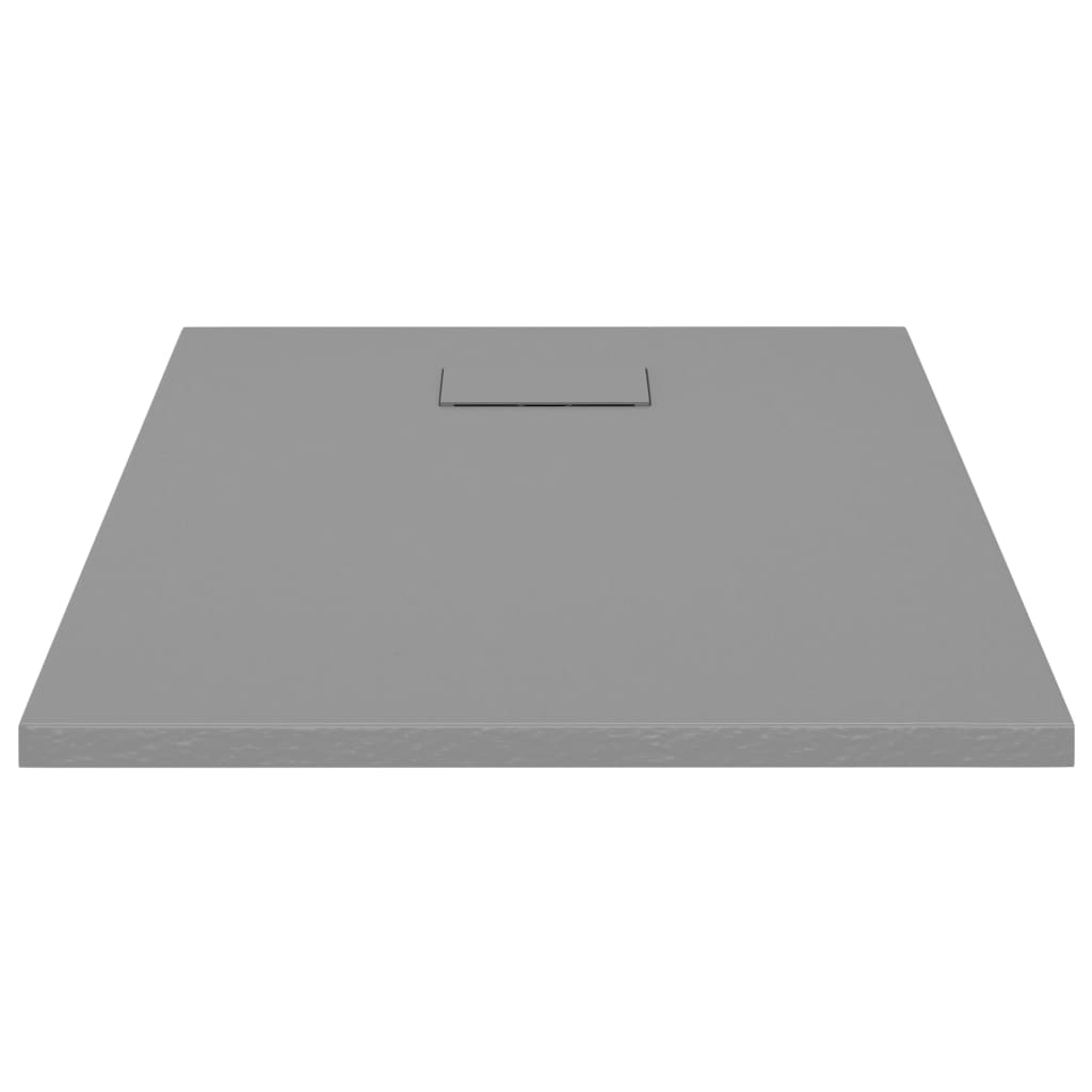 Kada za tuš SMC siva 90 x 70 cm