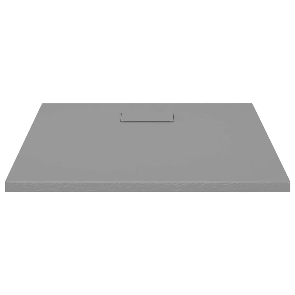 Kada za tuš SMC siva 90 x 90 cm
