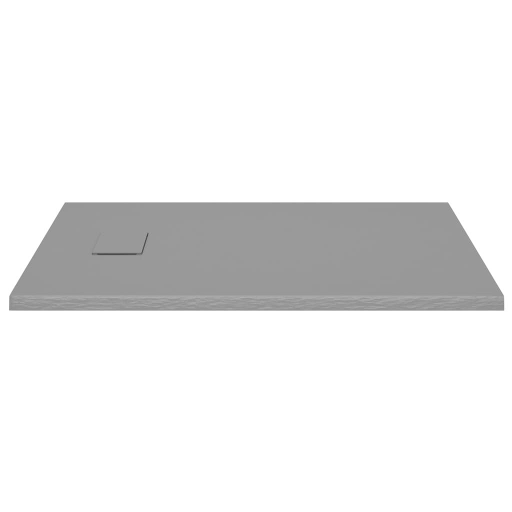 Kada za tuš SMC siva 100 x 80 cm