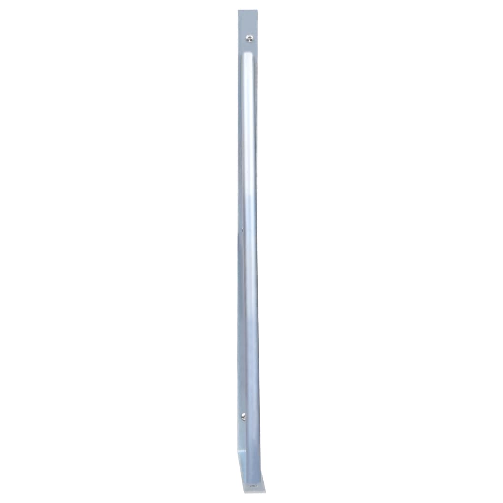 Potporni nosači za ogradni stup 2 kom od pocinčanog čelika