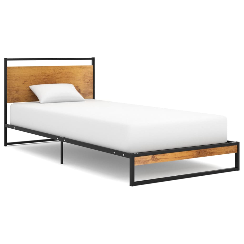 Okvir za krevet metalni 100 x 200 cm