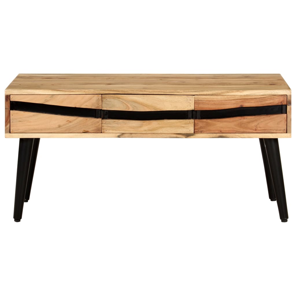 Stolić za kavu 88 x 50 x 42 cm od masivnog bagremovog drva