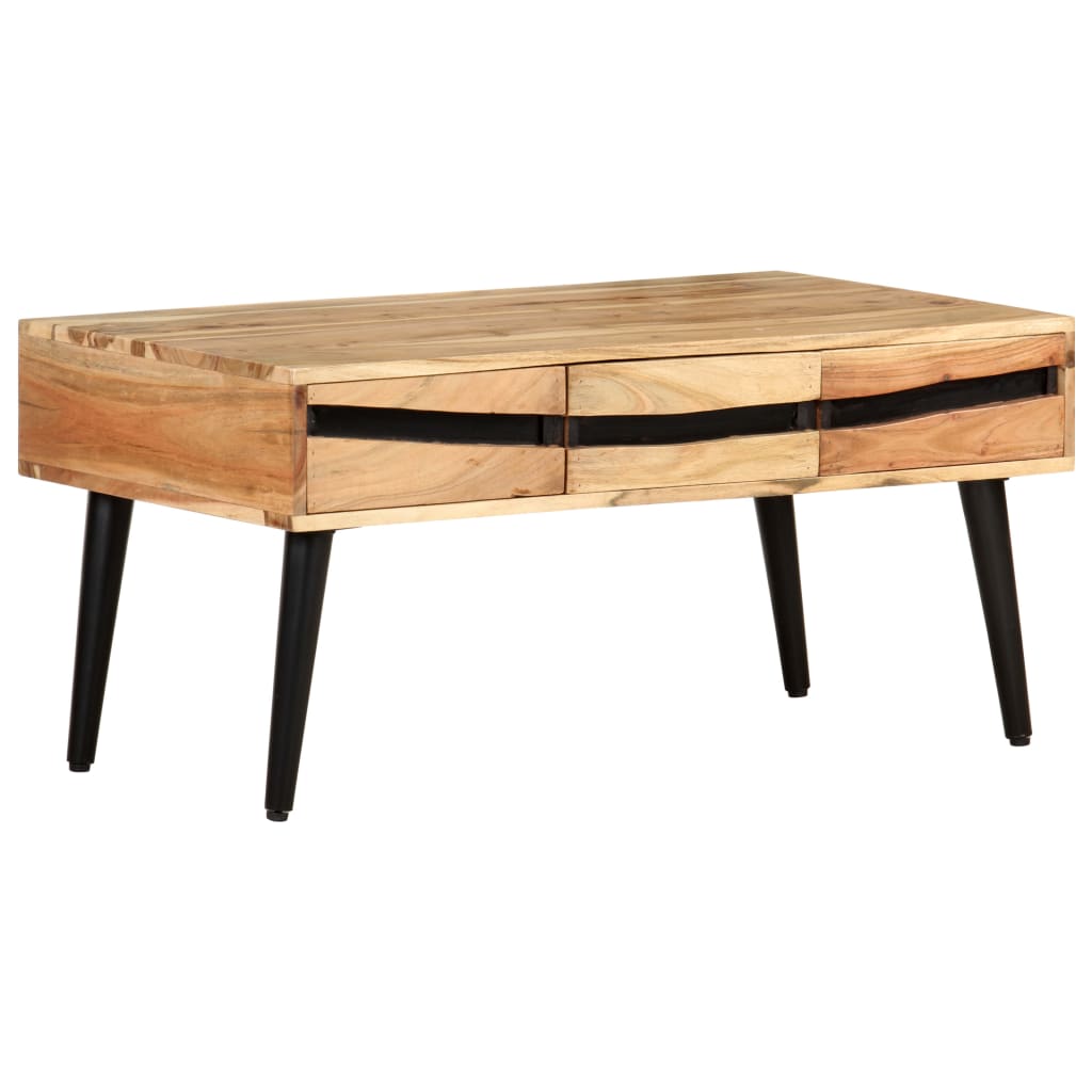 Stolić za kavu 88 x 50 x 42 cm od masivnog bagremovog drva