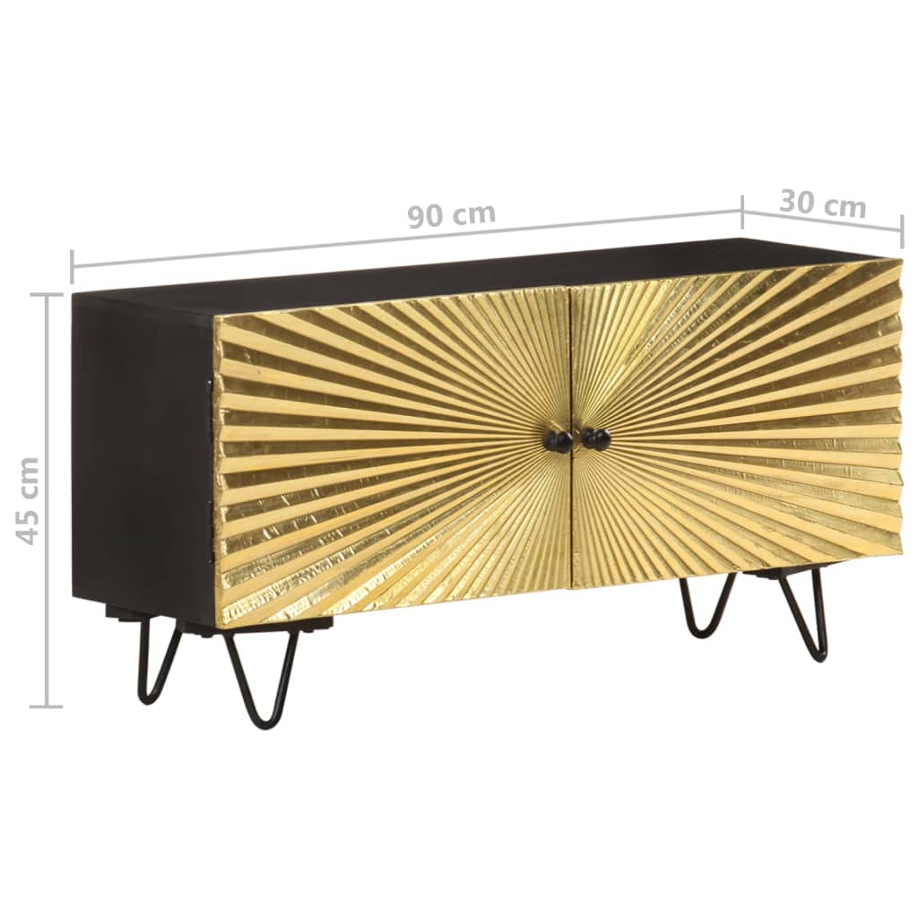TV ormarić 90 x 30 x 45 cm od masivnog drva manga