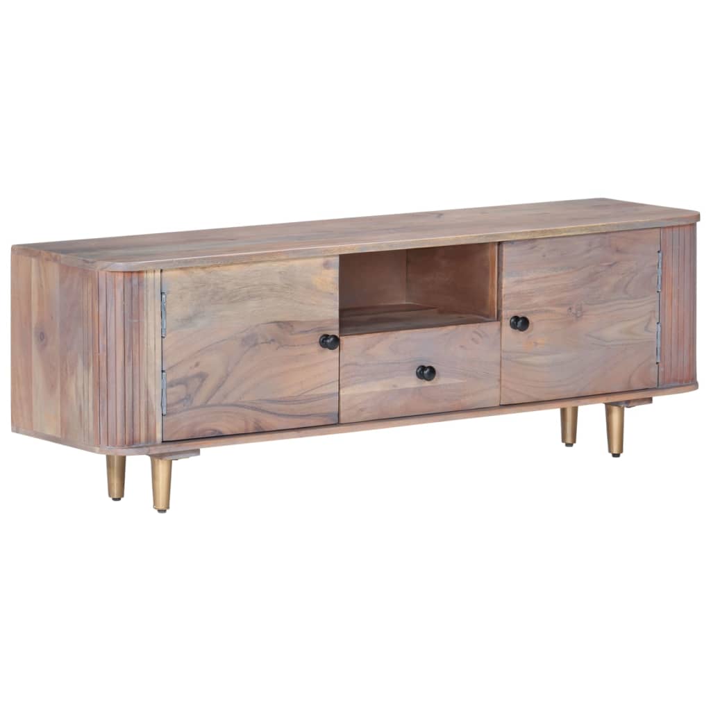 TV ormarić 118 x 30 x 40 cm od masivnog drva bagrema