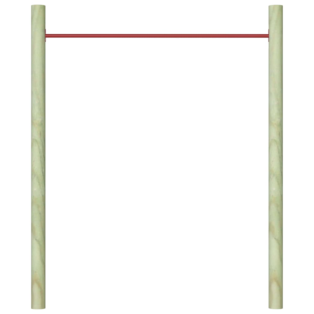 Prečka za prevrtanje 125 cm čelična crvena