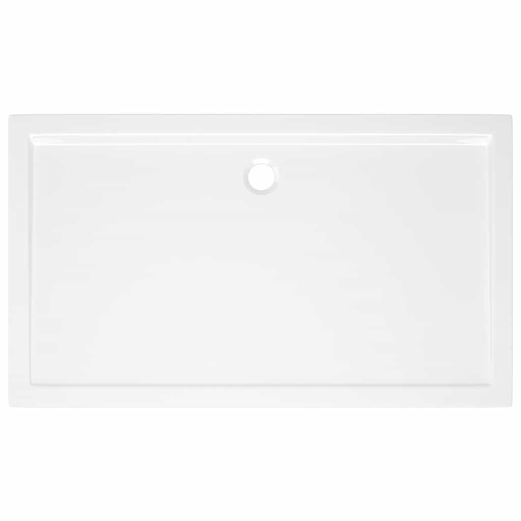 Pravokutna ABS tuš-kada bijela 70 x 120 cm