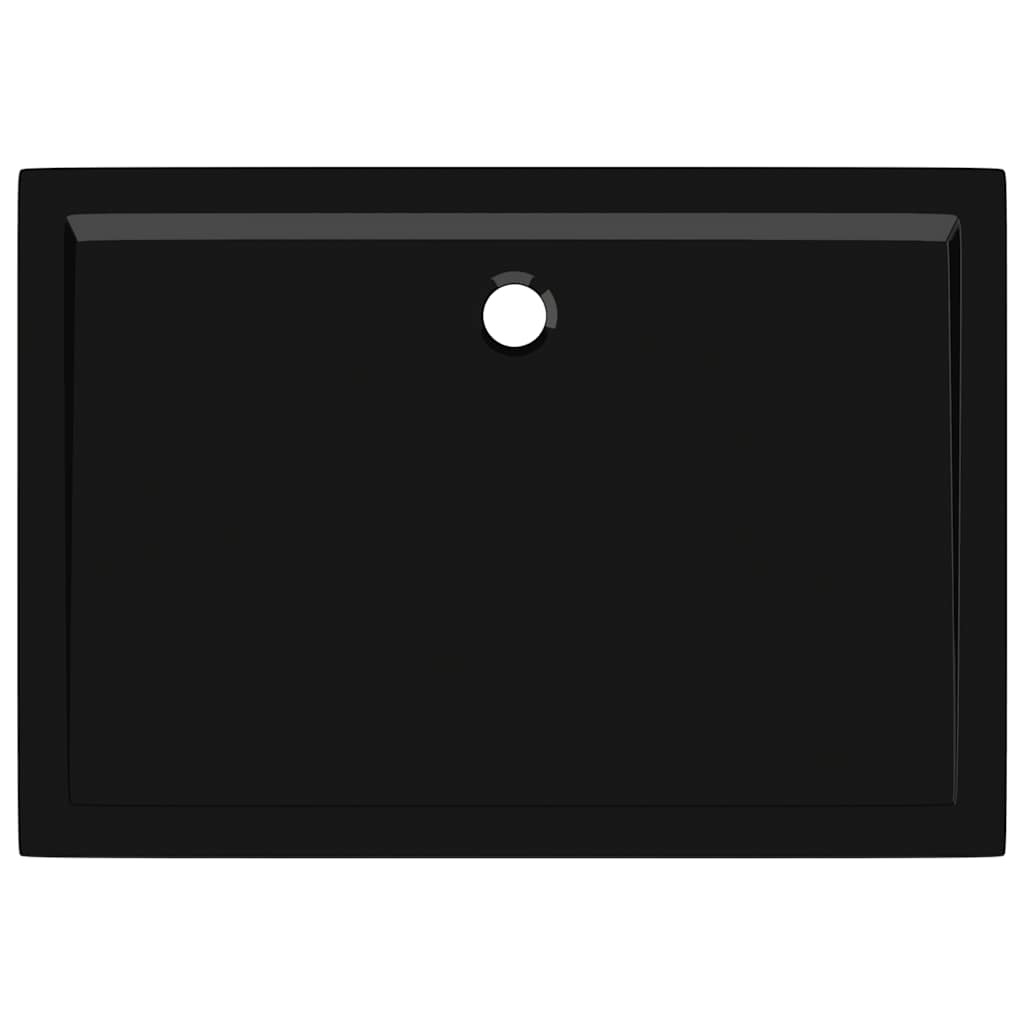 Pravokutna tuš-kada ABS crna 70 x 100 cm
