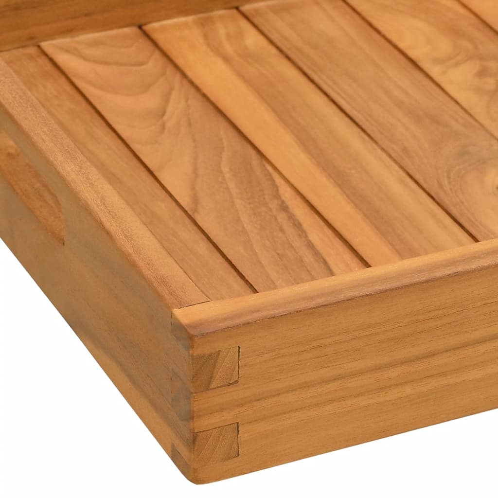 Pladanj za posluživanje 60 x 35 cm od masivne tikovine