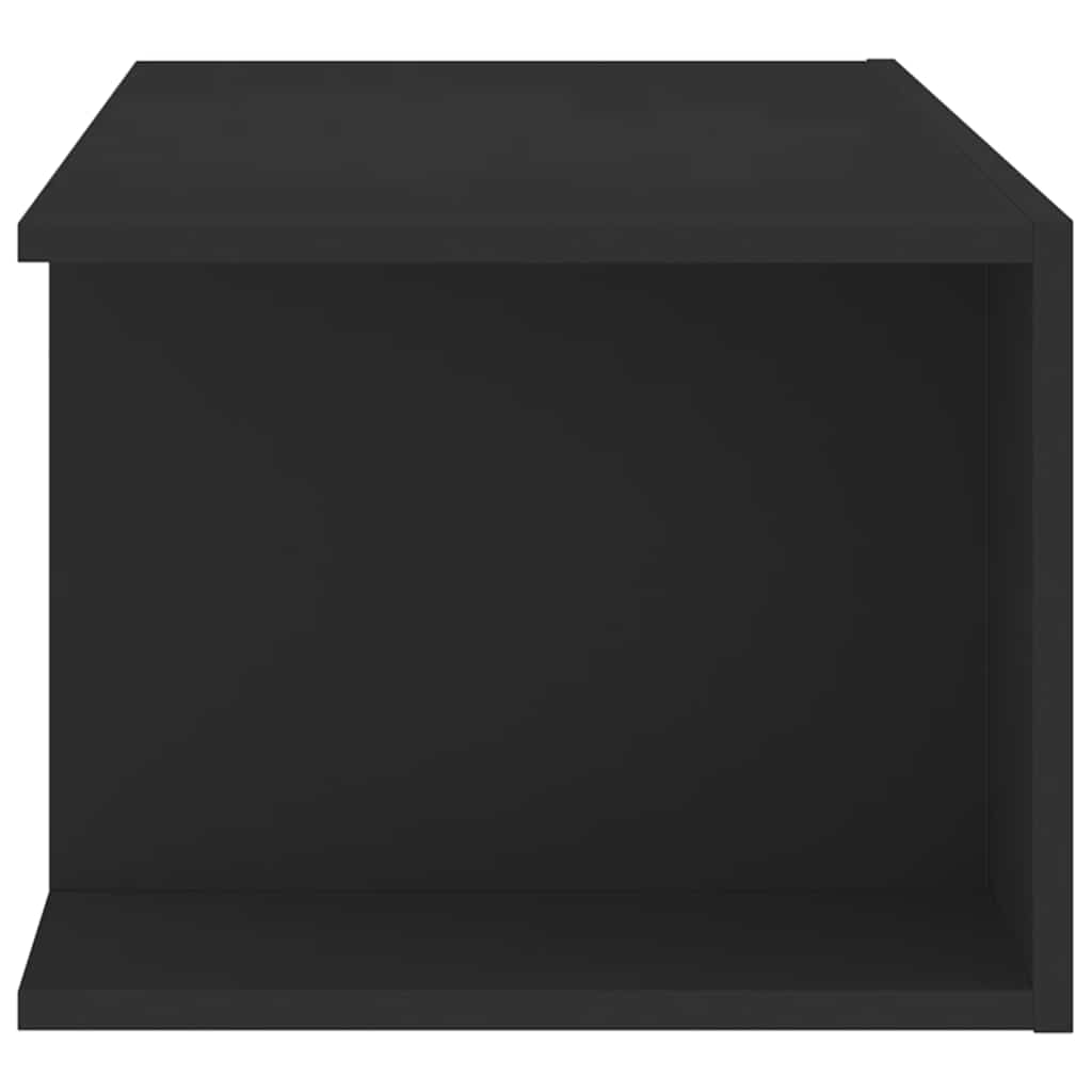 TV ormarić s LED svjetlima crni 90 x 39 x 30 cm
