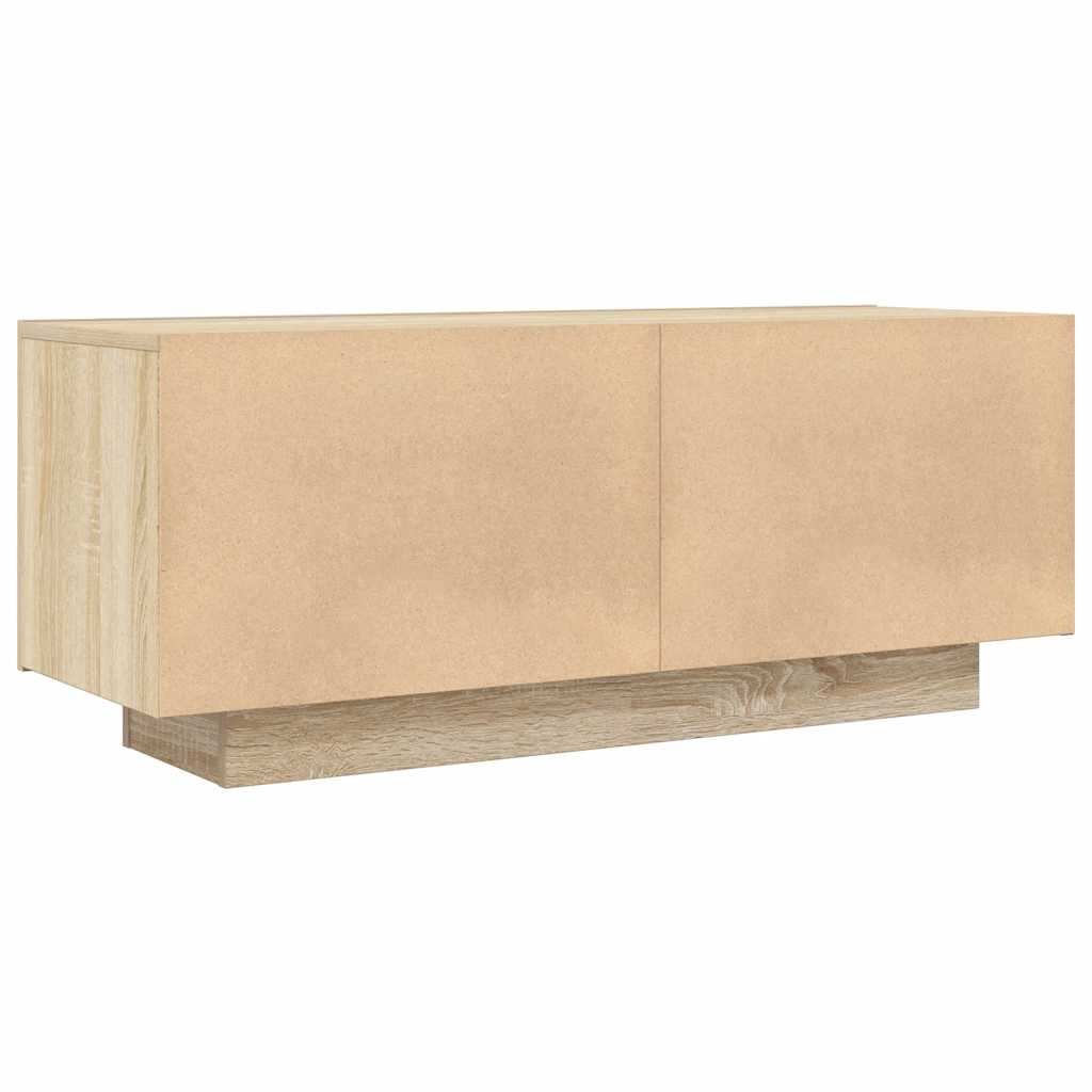 TV ormarić boja hrasta sonome 100x35x40 cm konstruirano drvo