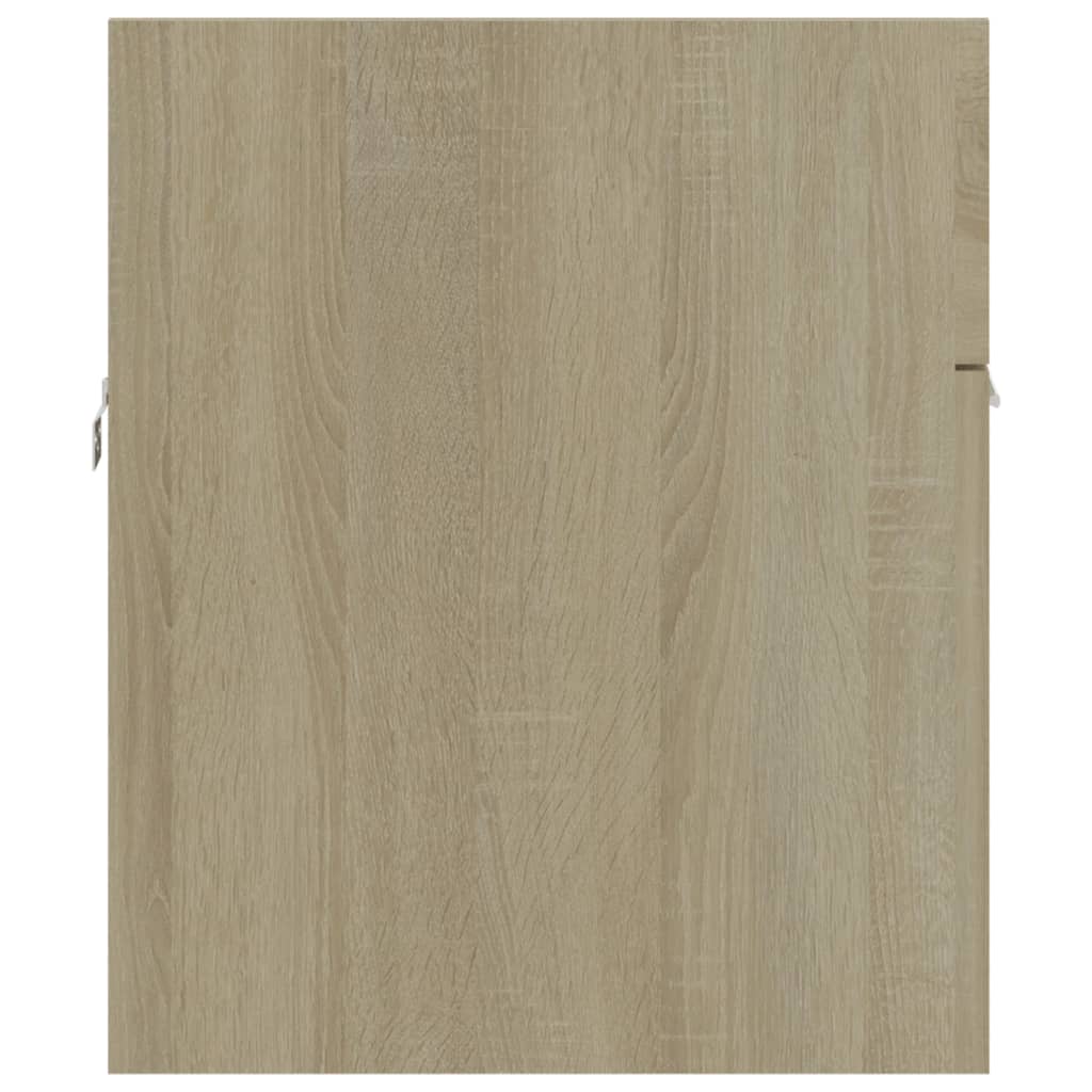 Ormarić za umivaonik boja hrasta sonome 90x38,5x46 cm drveni