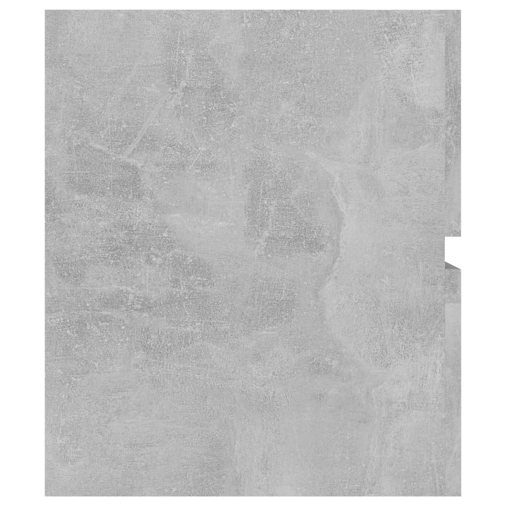 Ormarić za umivaonik siva boja betona 100 x 38,5 x 45 cm drveni