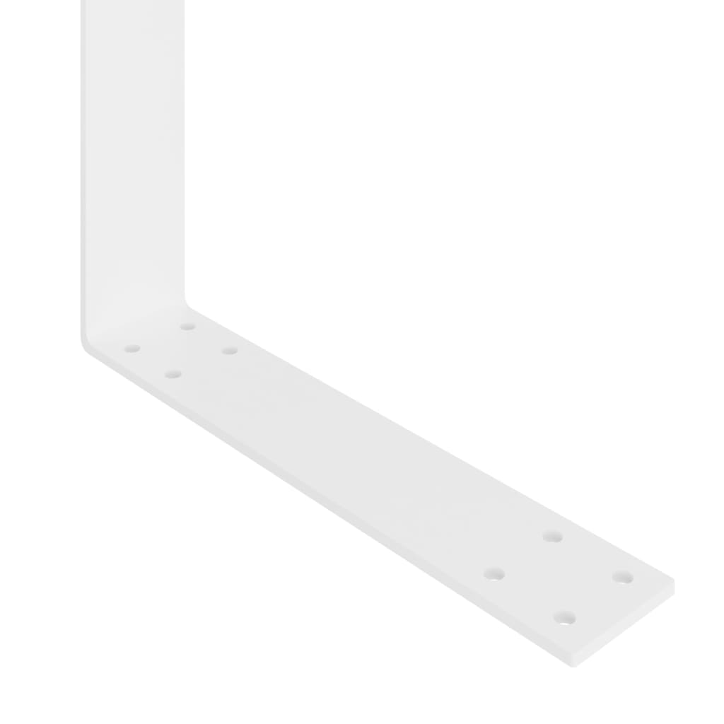 Naslon za sofu od paleta bijeli 110 cm željezni