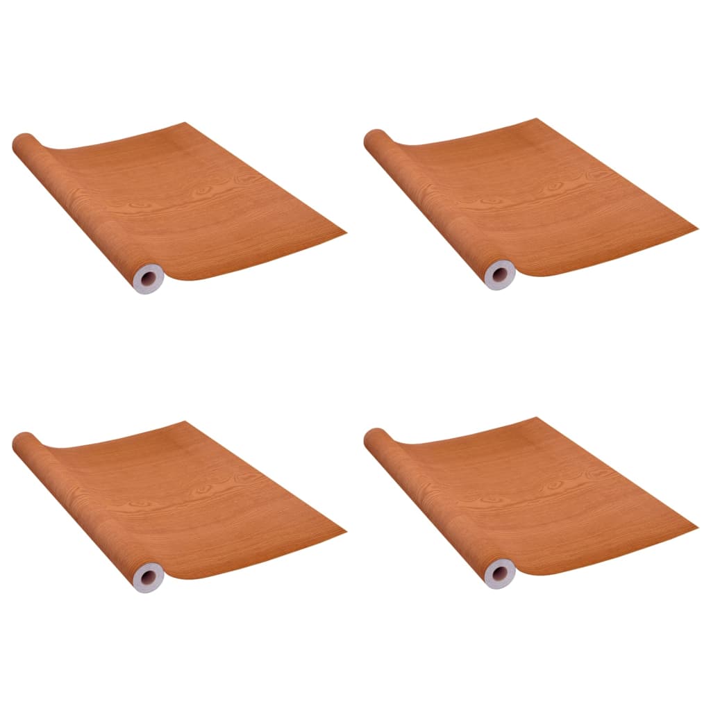 Samoljepljive folije za vrata 4 kom boja hrasta 210 x 90 cm PVC