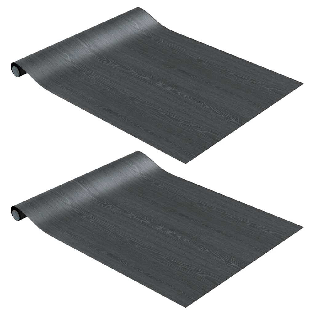 Samoljepljive folije za namještaj 2 kom boja drva 500x90 cm PVC