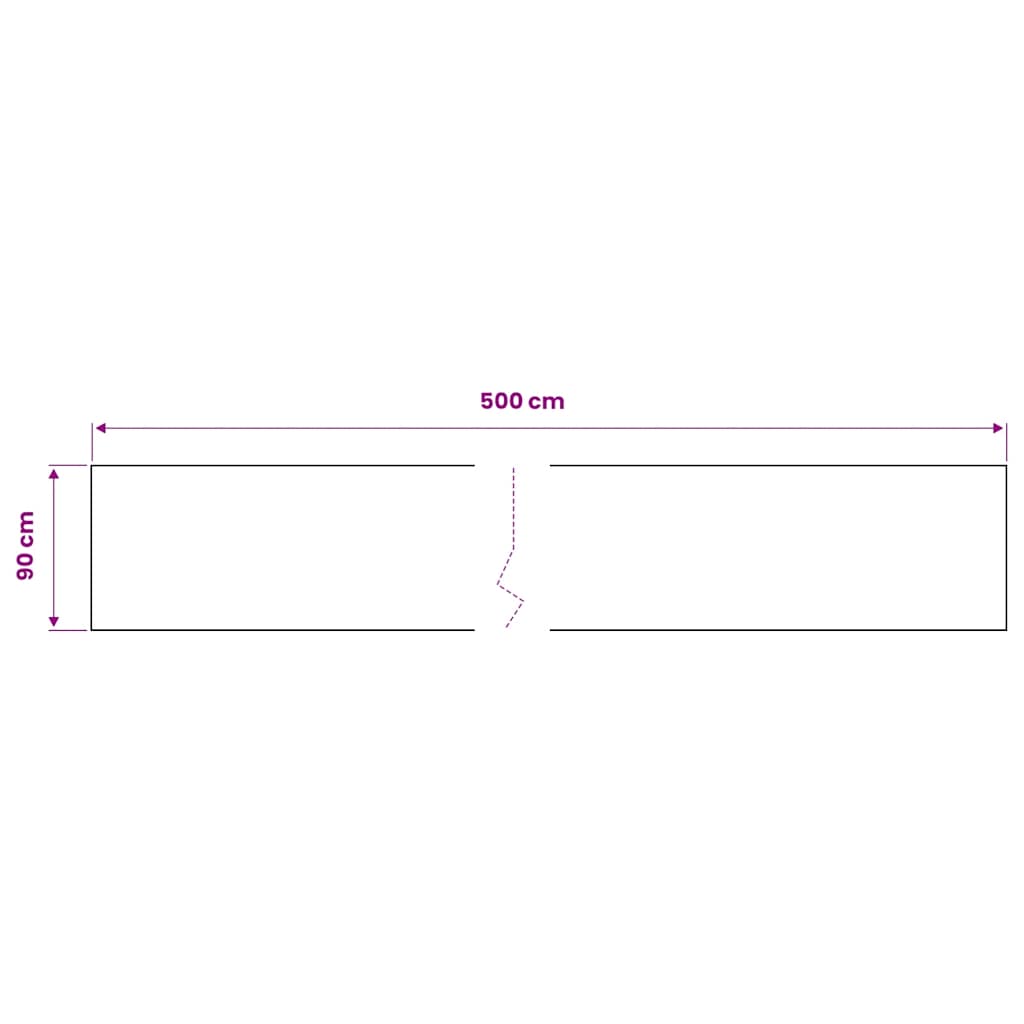 Samoljepljive folije za namještaj 2 kom bijele 500 x 90 cm PVC
