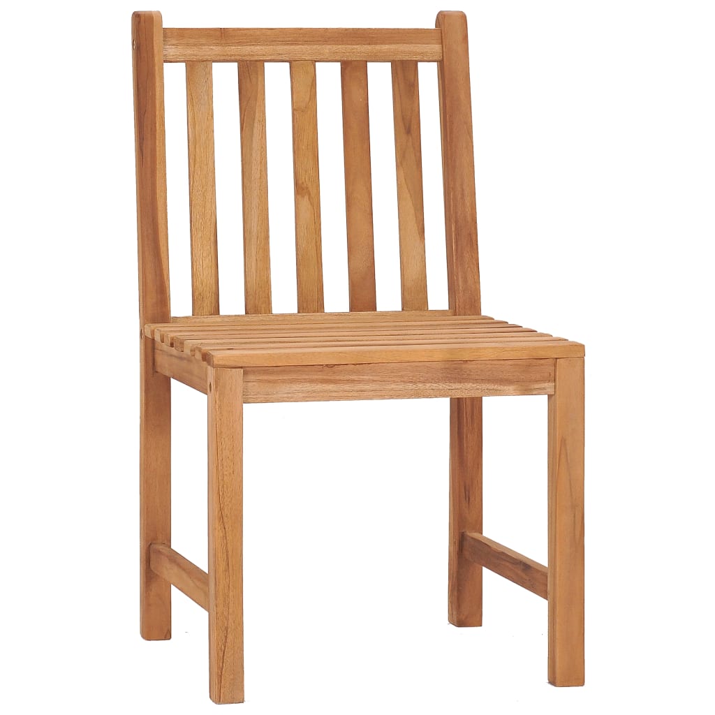 Vrtni blagovaonski set od 3 dijela 80x80 cm masivno tikovino drvo