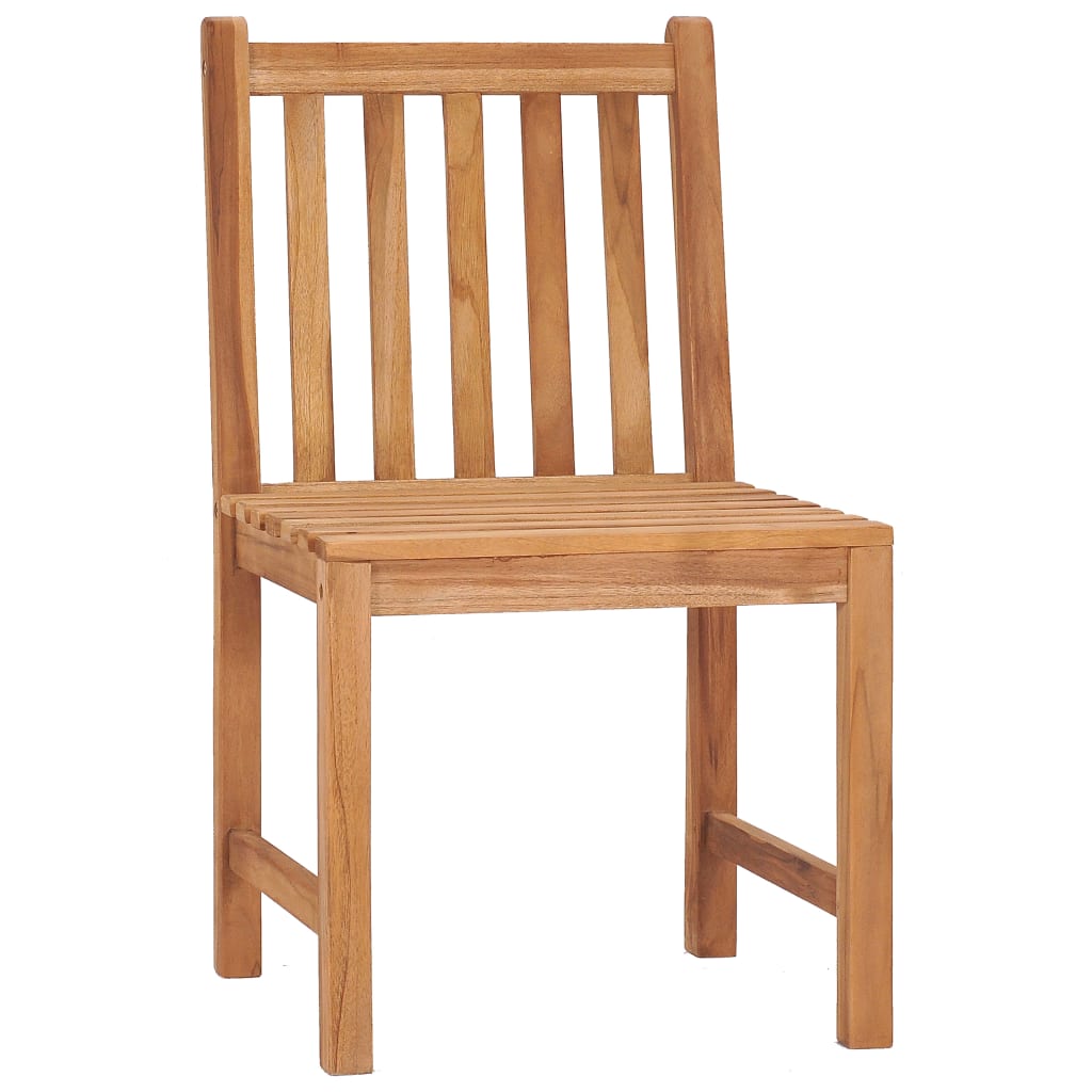 Vrtni blagovaonski set od 7 dijelova 140 x 80 cm masivno tikovino drvo