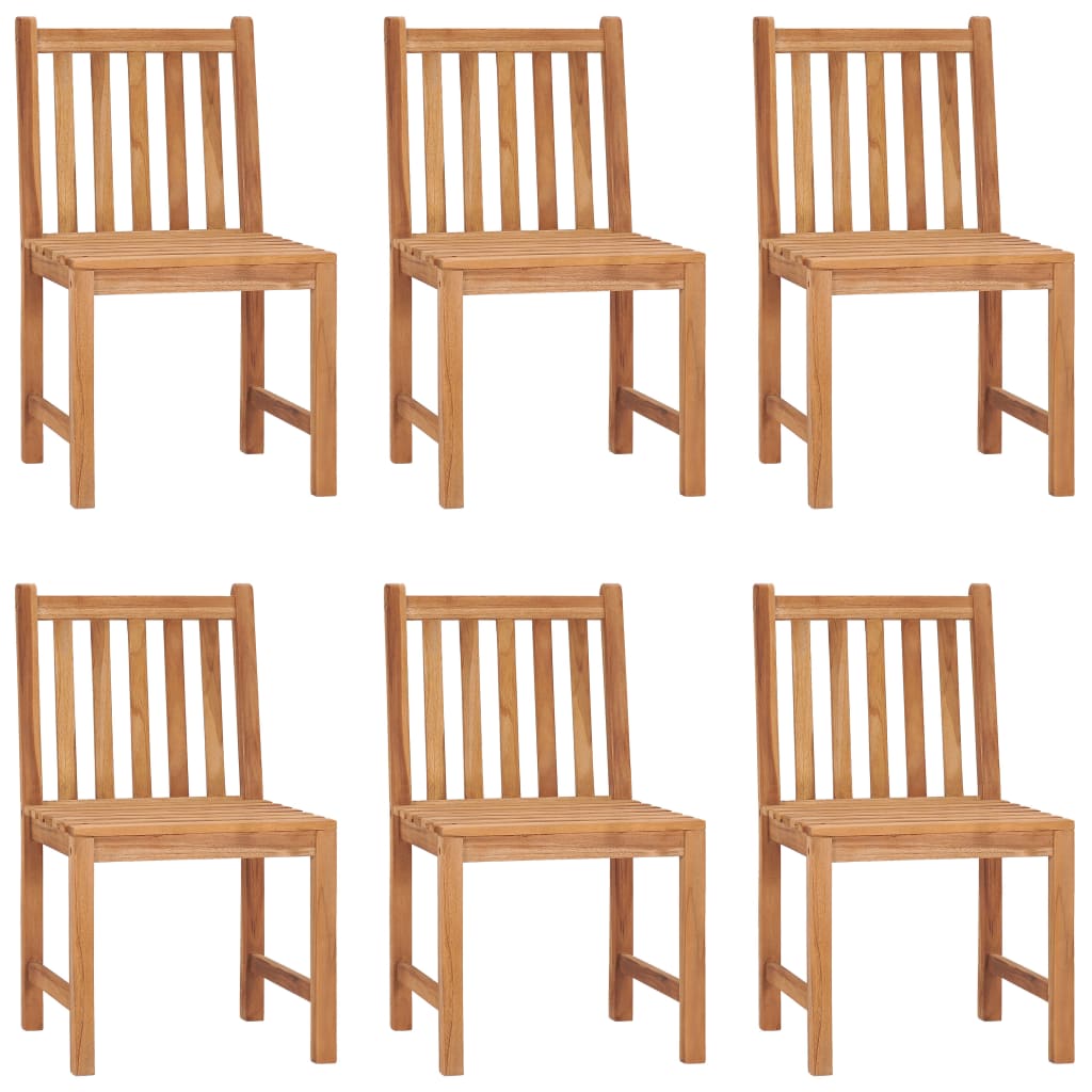 Vrtni blagovaonski set od 7 dijelova 160x80 cm masivno tikovino drvo
