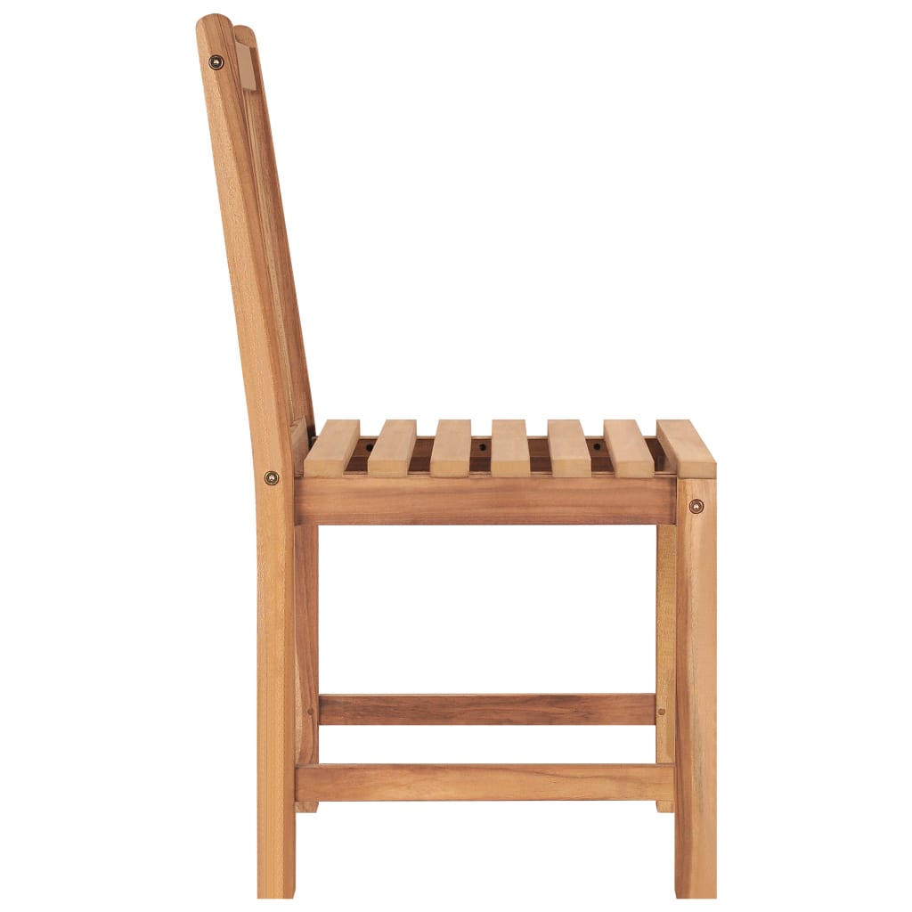 Vrtni blagovaonski set od 7 dijelova 160x80 cm masivno tikovino drvo