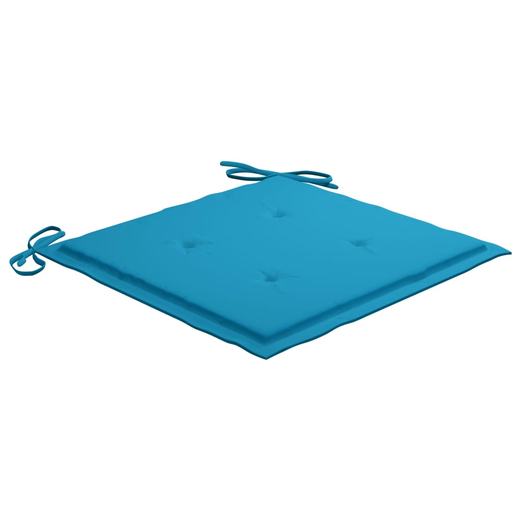 Vrtne blagovaonske stolice s jastucima 3 kom od bagremovog drva